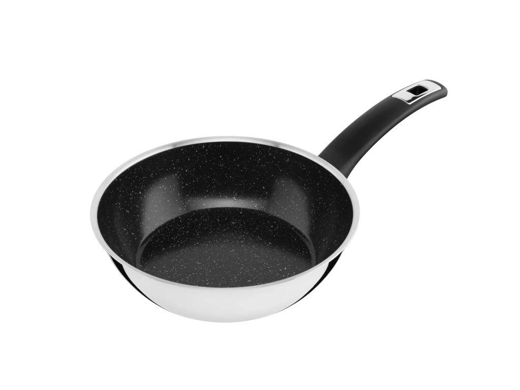 Kolimax Pánev CERAMMAX PRO COMFORT, průměr 22 cm, objem 2.1 l, černý GRANIT
