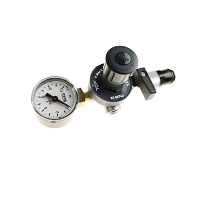 Redukční ventil TOF CO2 mini + kohout + rychlospojka 8m
